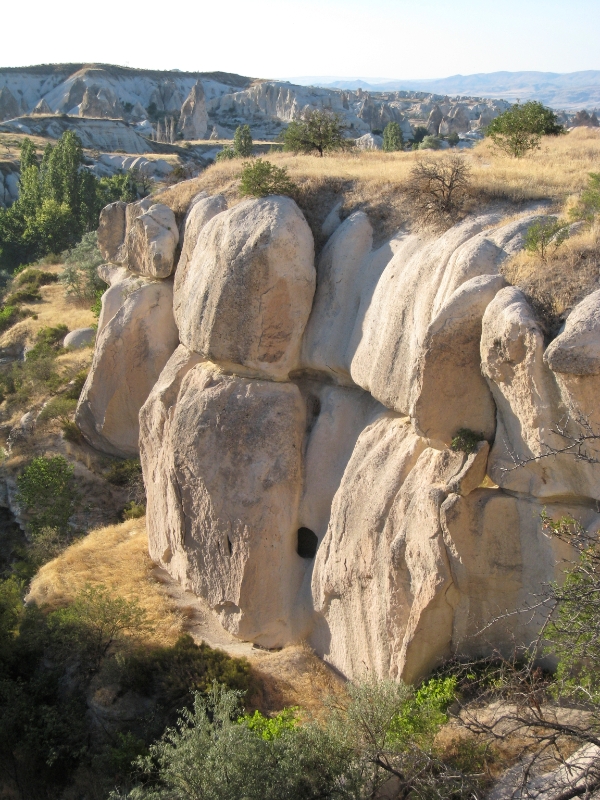 Fairy chimney rock formations, Goreme, Cappadocia Turkey 9.jpg - Goreme, Cappadocia, Turkey